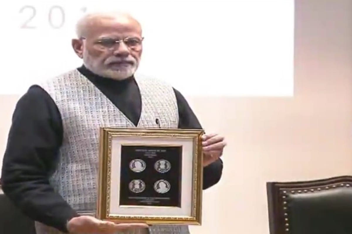 Narendra Modi releases commemorative 100 rs coin in honour of former PM Atal Bihari Vajpayee