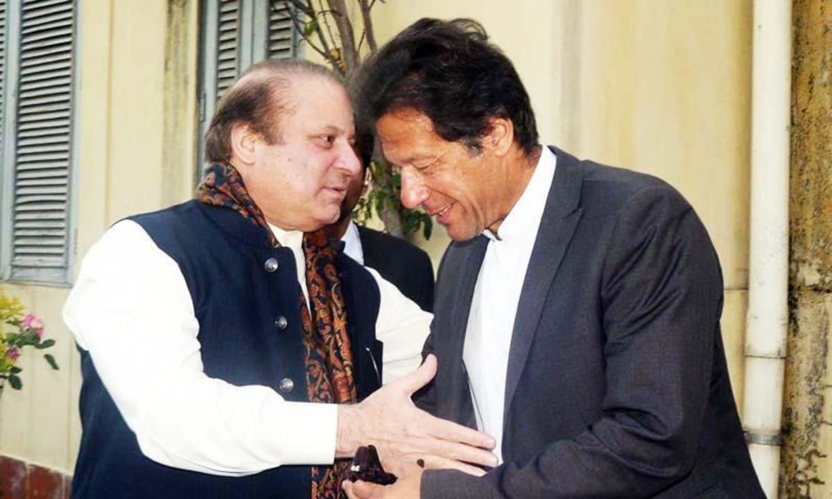 Goodbye 2018: Nawaz Sharif and Imran Khan in pakistan