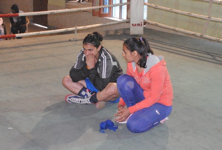 Bheem Awardi Boxer Saweety Boora Allegation for unfair biasness in State Level Boxing Championship
