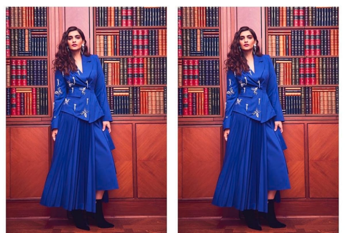 kapil sharma comedy show and sonam kapoor shares pictures of set