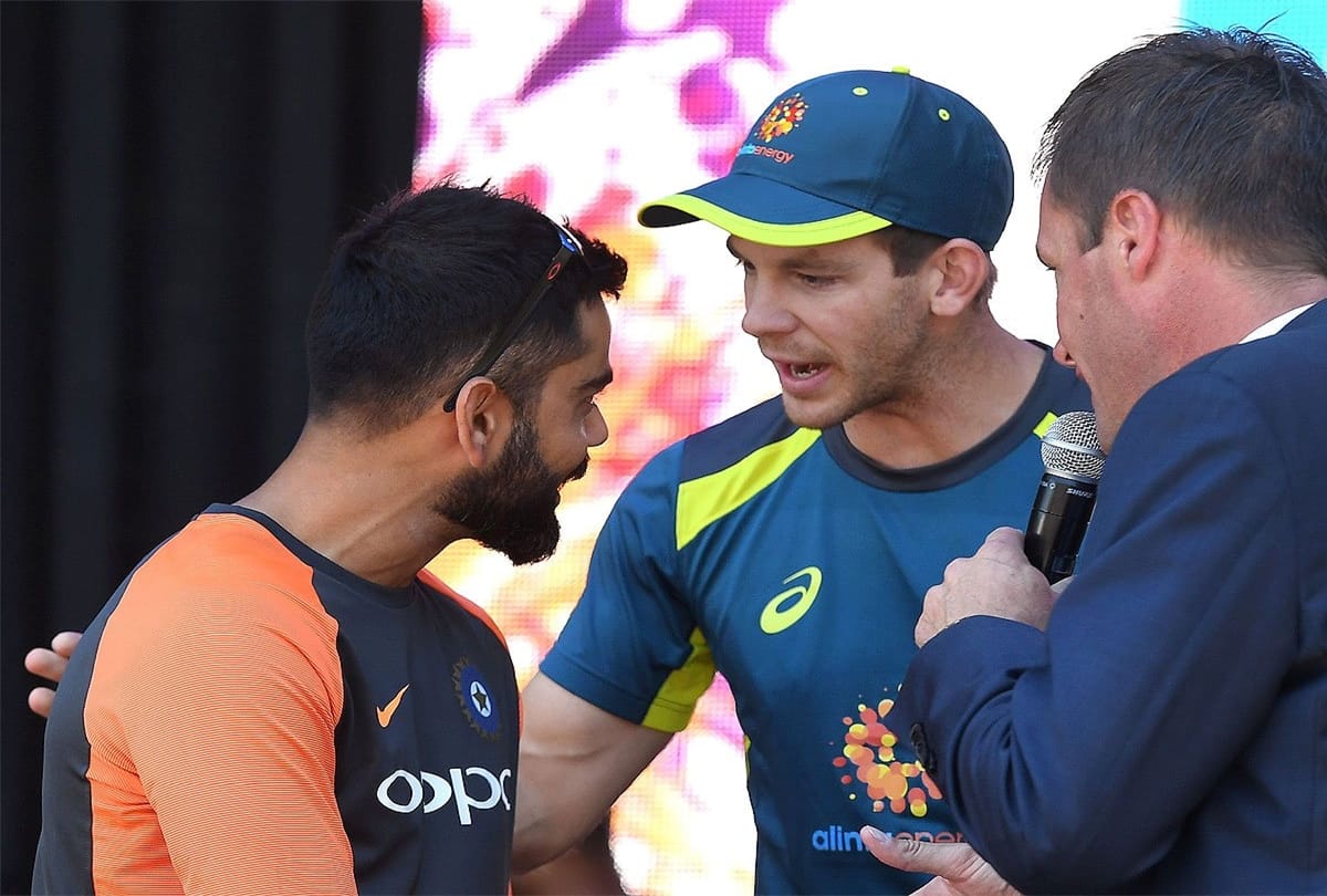 AUSvIND: Tim Paine loving heated battle with virat kohli