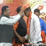 hundred Biju Yuva Vahini members joined BJP in the presence of Union Minister Dharmendra Pradhan