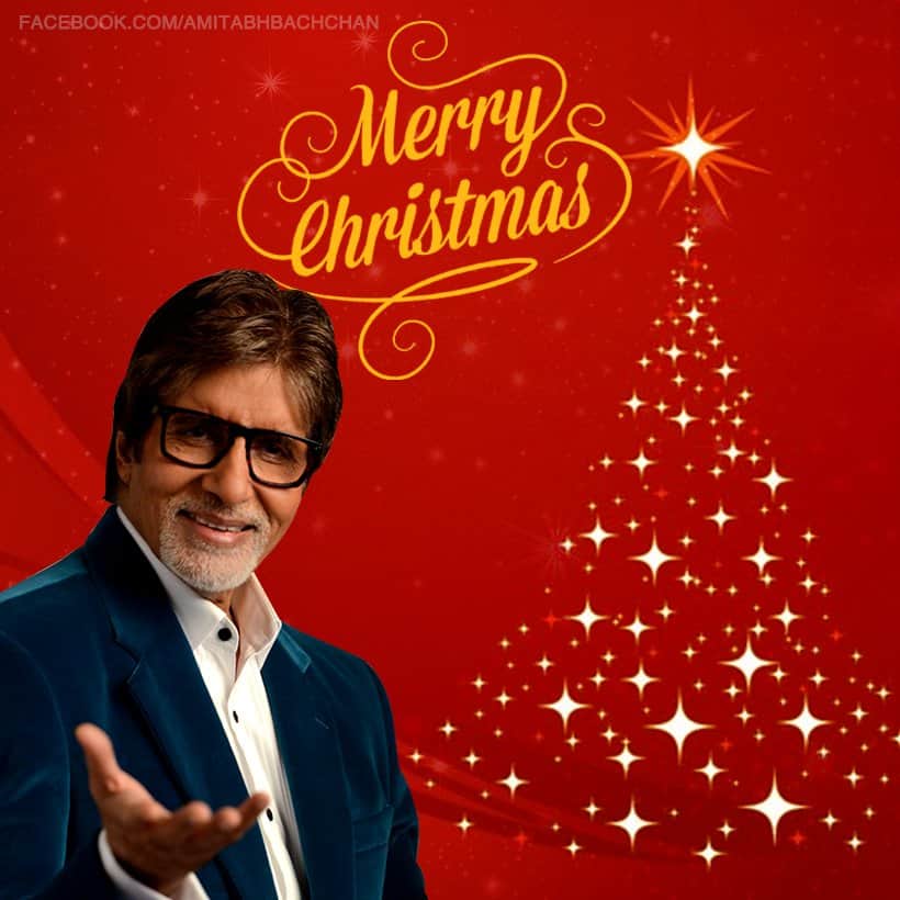 Christmas 2018 Amitabh Bachchan to Nick Priyanka bollywood star celebrate Christmas on social media