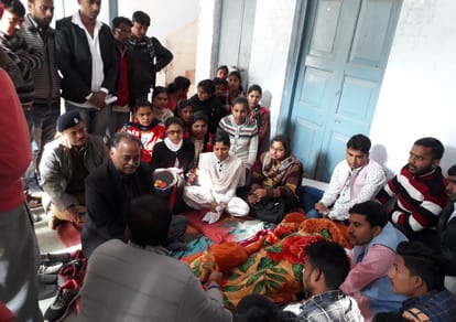Student leader suicide attempt in ballia