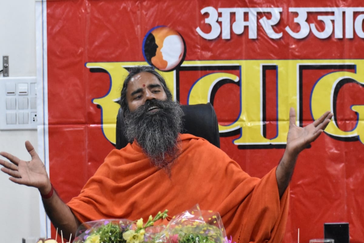we have to become biggest manufacturing hub for uprooting China says Baba Ramdev in meerut