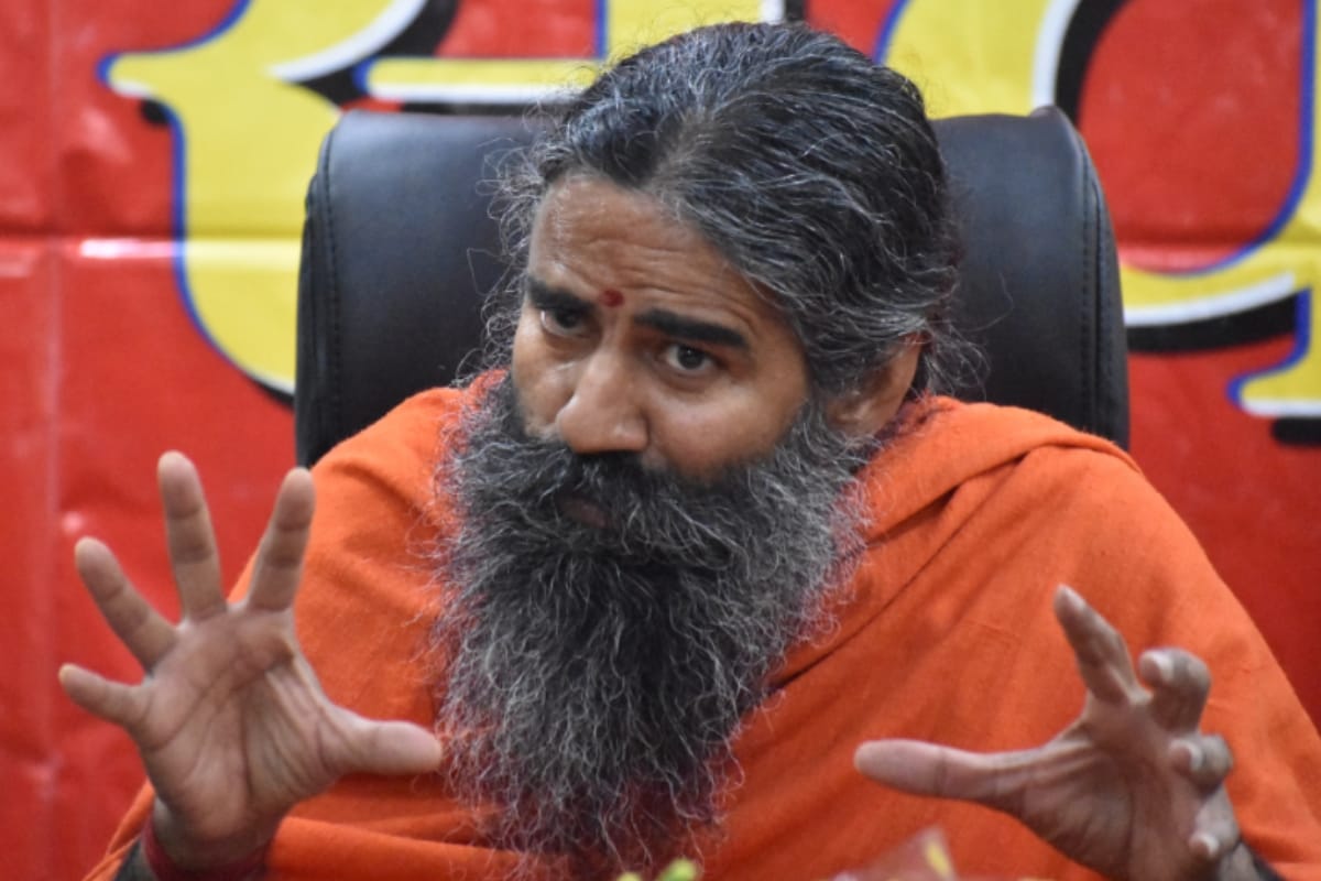 we have to become biggest manufacturing hub for uprooting China says Baba Ramdev in meerut