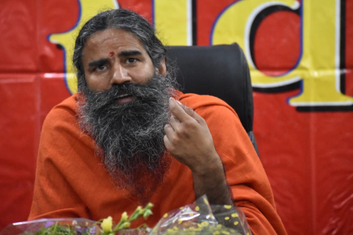 we have to become biggest manufacturing hub for uprooting China says Baba Ramdev in meerut