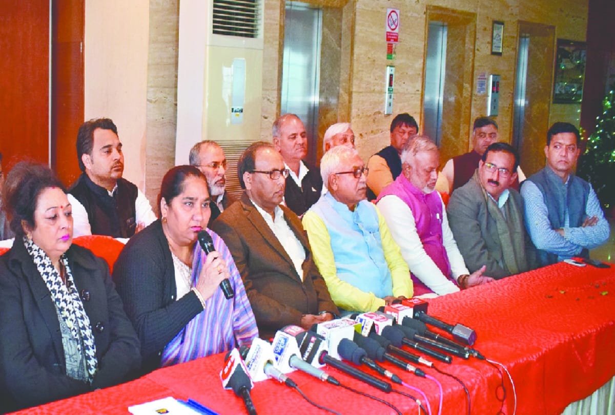Before the Lok Sabha elections, the rebellion in Haryana BJP