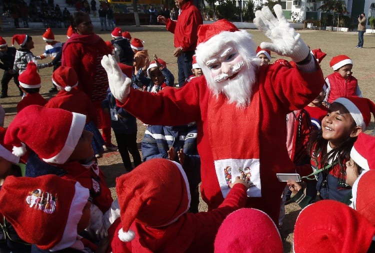 Christmas Celebration in Church of Chandigarh