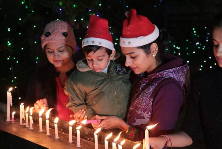 Christmas Celebration in Church of Chandigarh