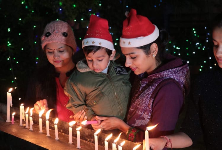 Christmas Celebration in Church of Chandigarh