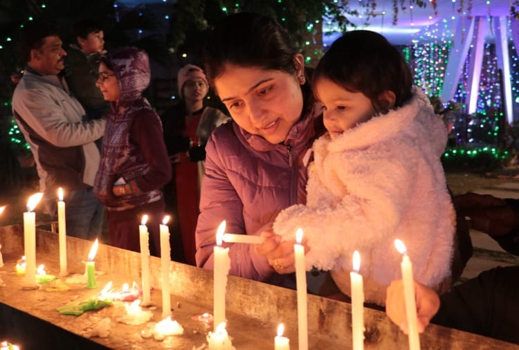 Christmas Celebration in Church of Chandigarh