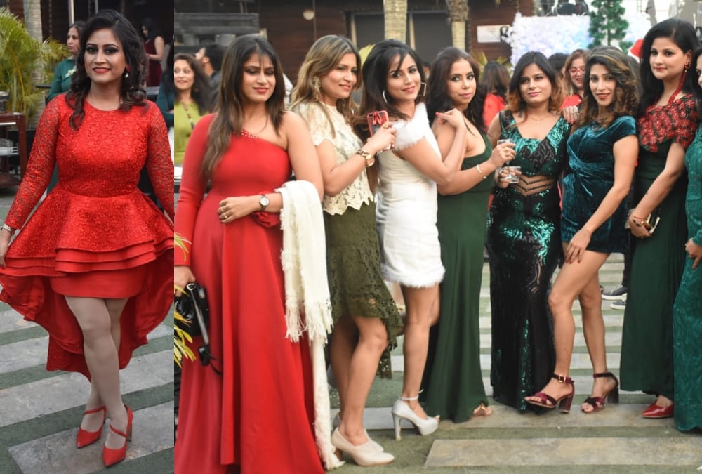 christmas party in lucknow.