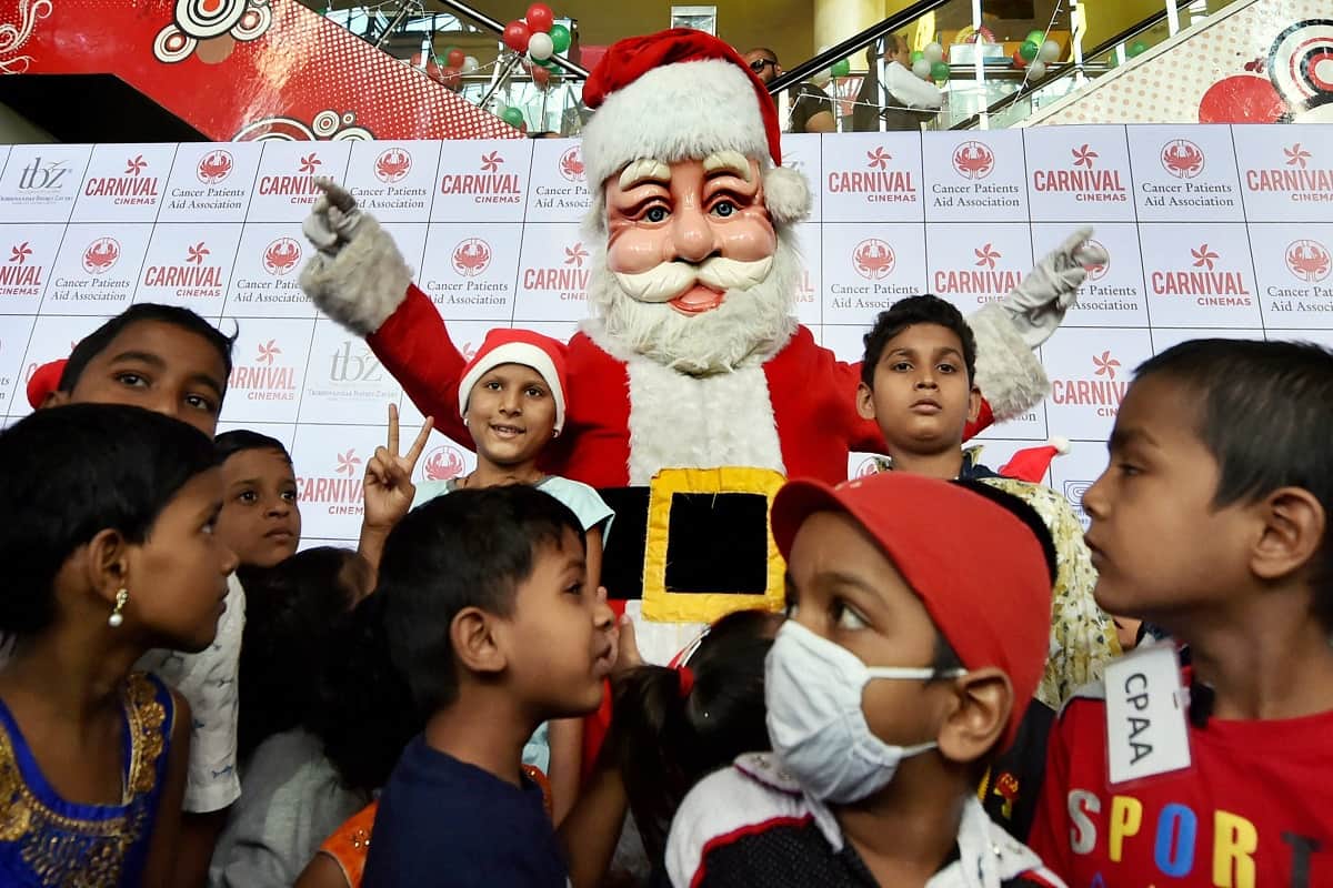 Christmas preparations on its peek, celebration is going on