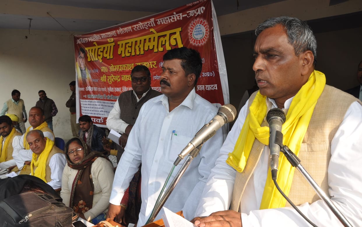 Cabinet minister loud voice of cooks