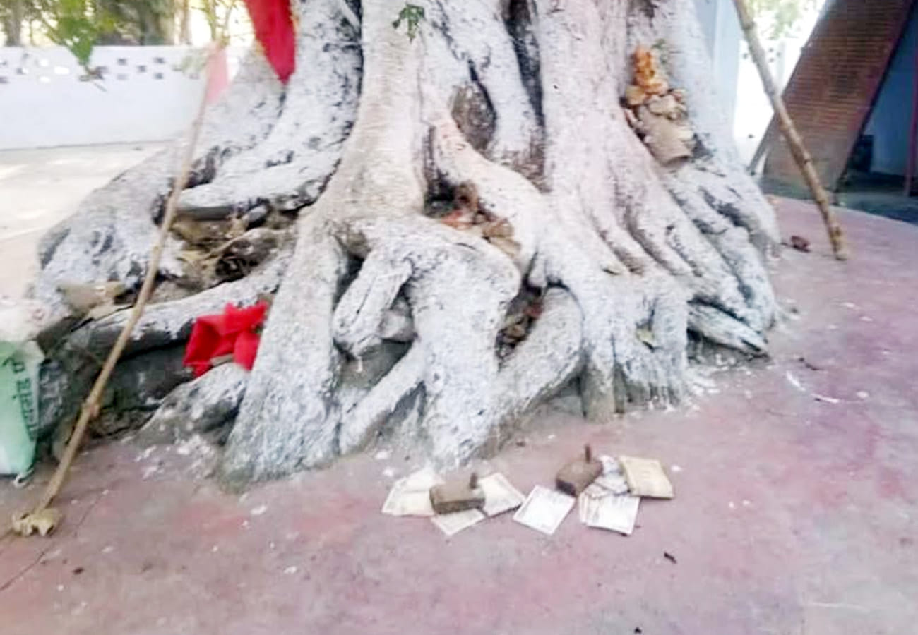 Police sealed 40 notes of five hundred and 29 notes of one thousand