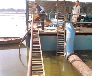 Jogpur pumps canal, farmers disappointed in 'test'