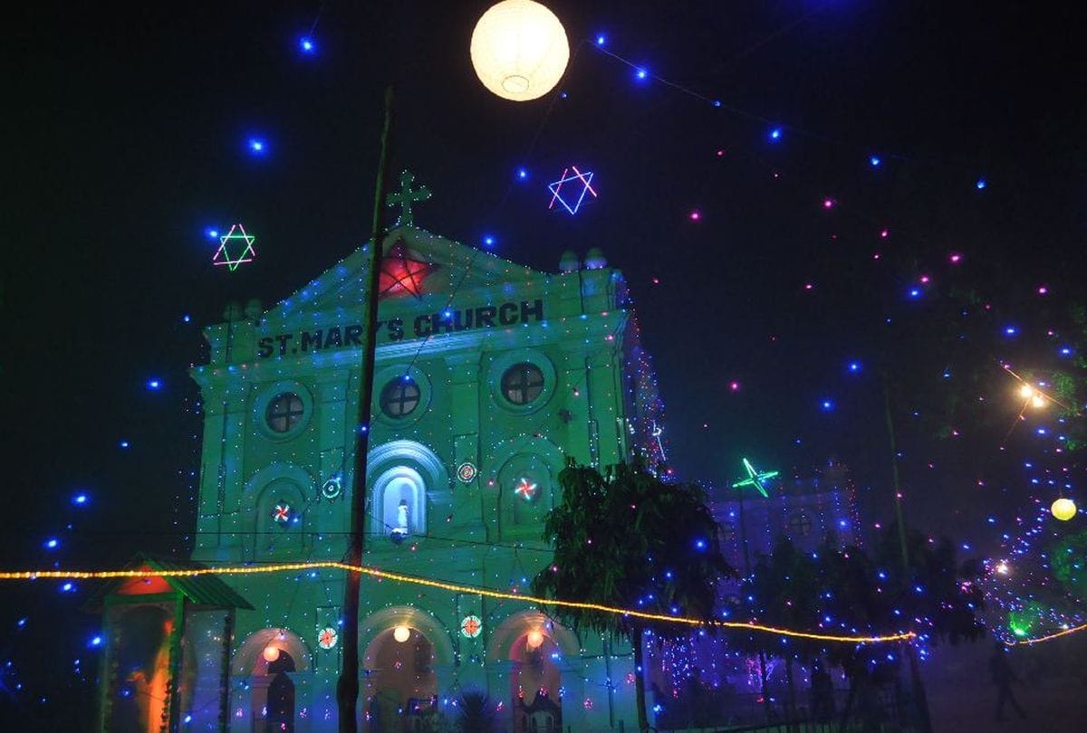 Christmas 2018 Celebrations In Church of Agra City