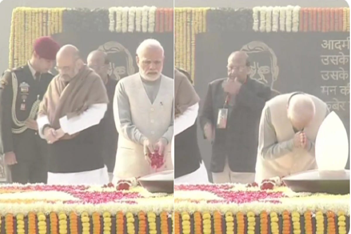 Government will dedicate the memorial of former PM Atal Bihari Vajpayee to the nation today