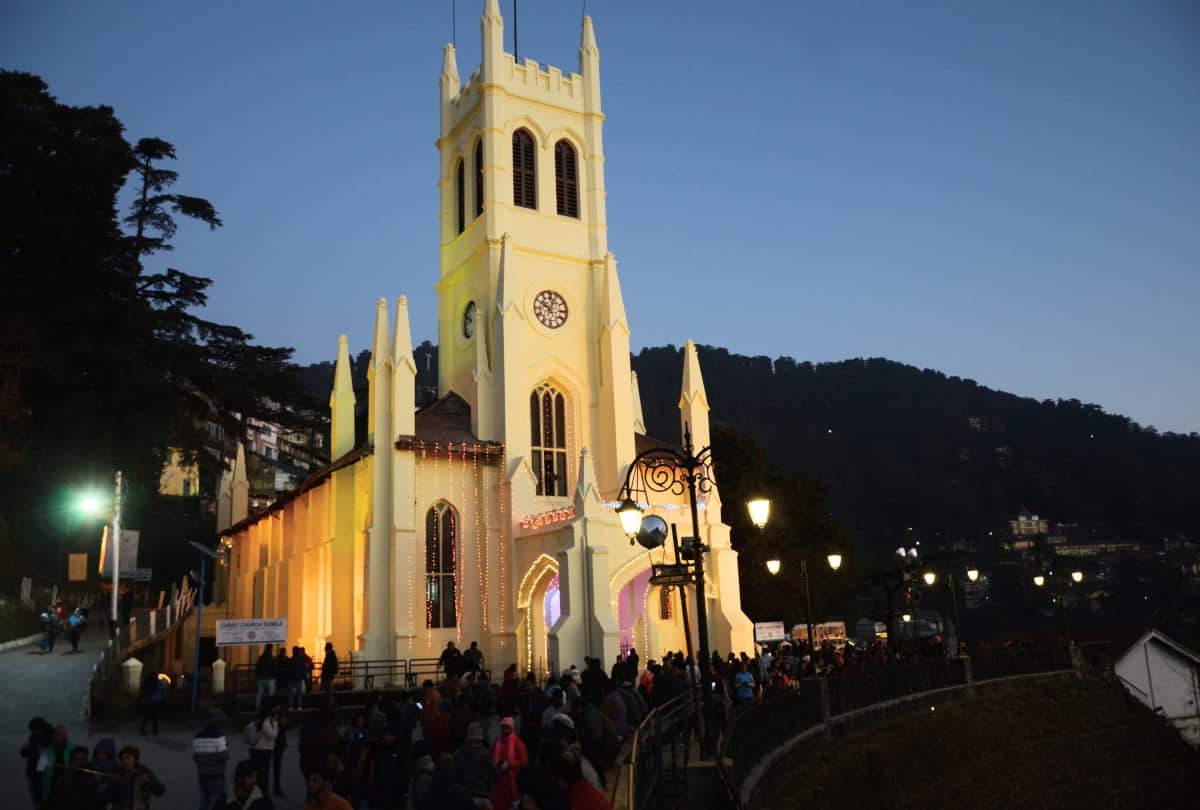 Hills Queen  shimla is ready to rock on Christmas