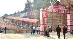 VVIP to be found only at fort road gate, entry in the fort