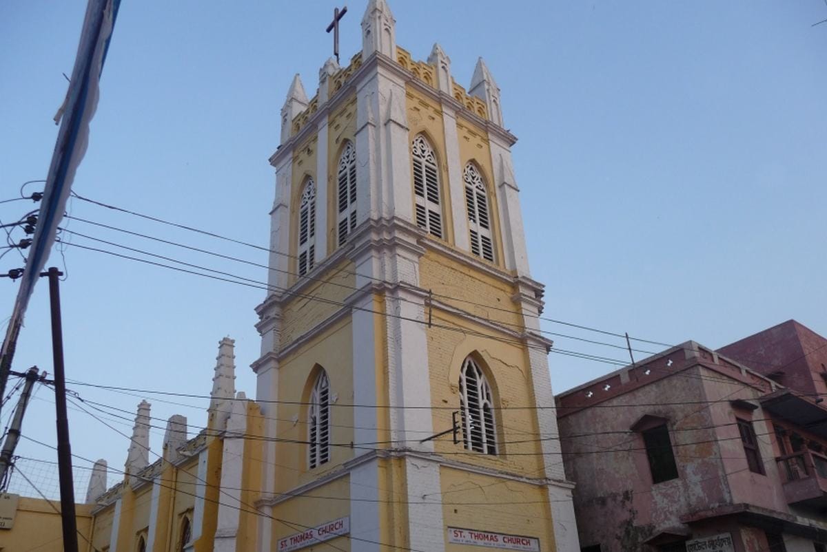 Christmas 2018 varanasi saint thomas church history