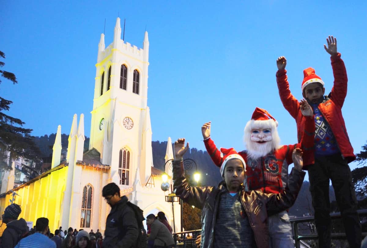 Hills Queen  shimla is ready to rock on Christmas