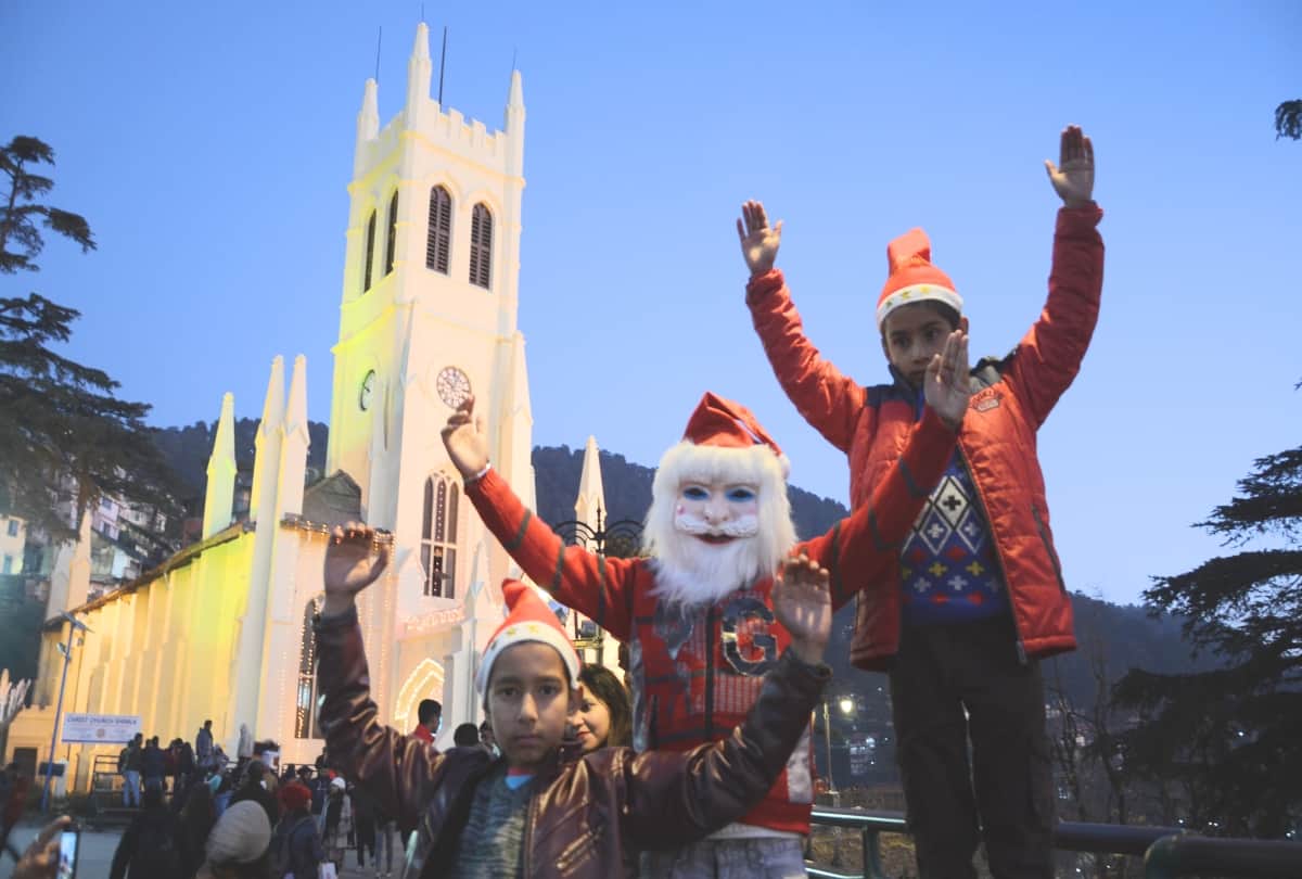 Hills Queen  shimla is ready to rock on Christmas