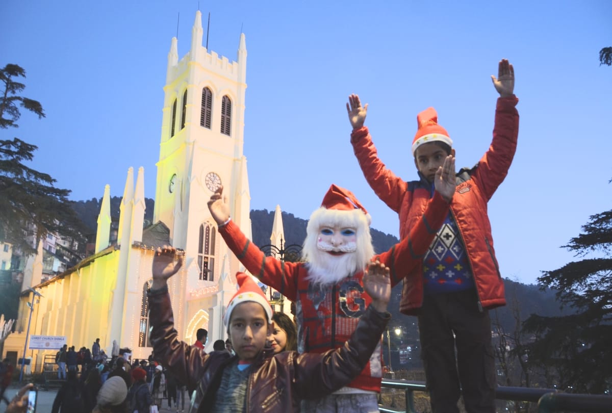 Hills Queen  shimla is ready to rock on Christmas
