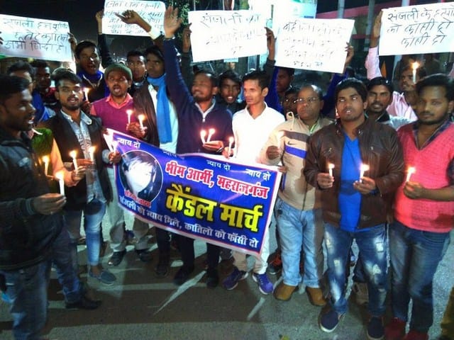 The march exposed candle for action on the accused