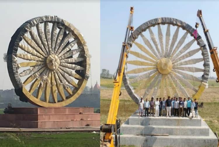 India's largest Ashoka Chakra built in Yamunanagar of Haryana