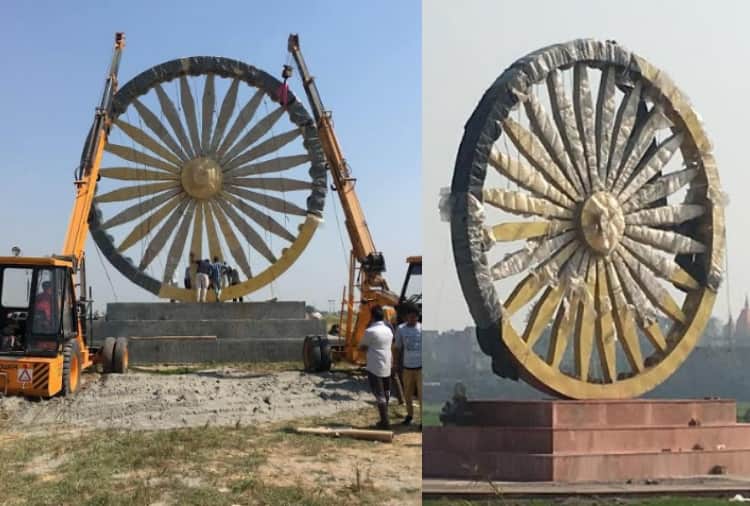 India's largest Ashoka Chakra built in Yamunanagar of Haryana