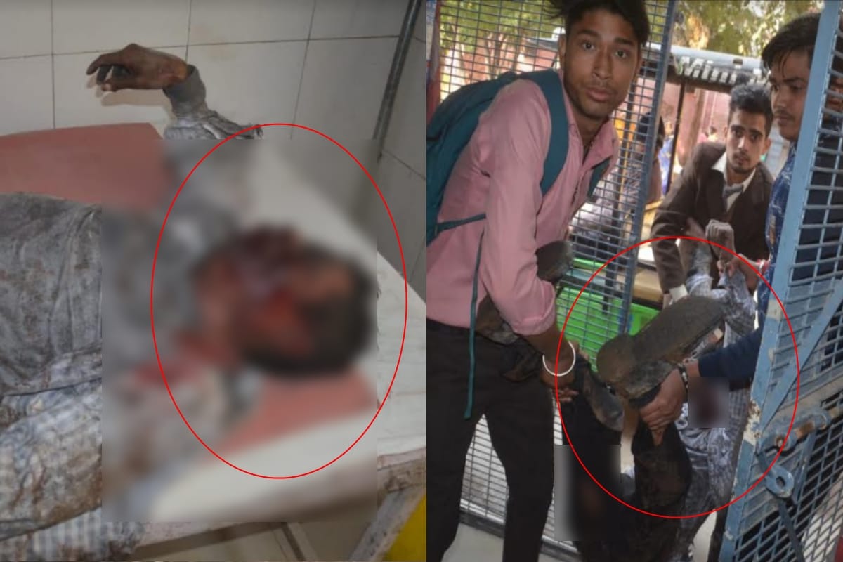 six injured  after a gas cylinder blasted at bus stand in Baghpat
