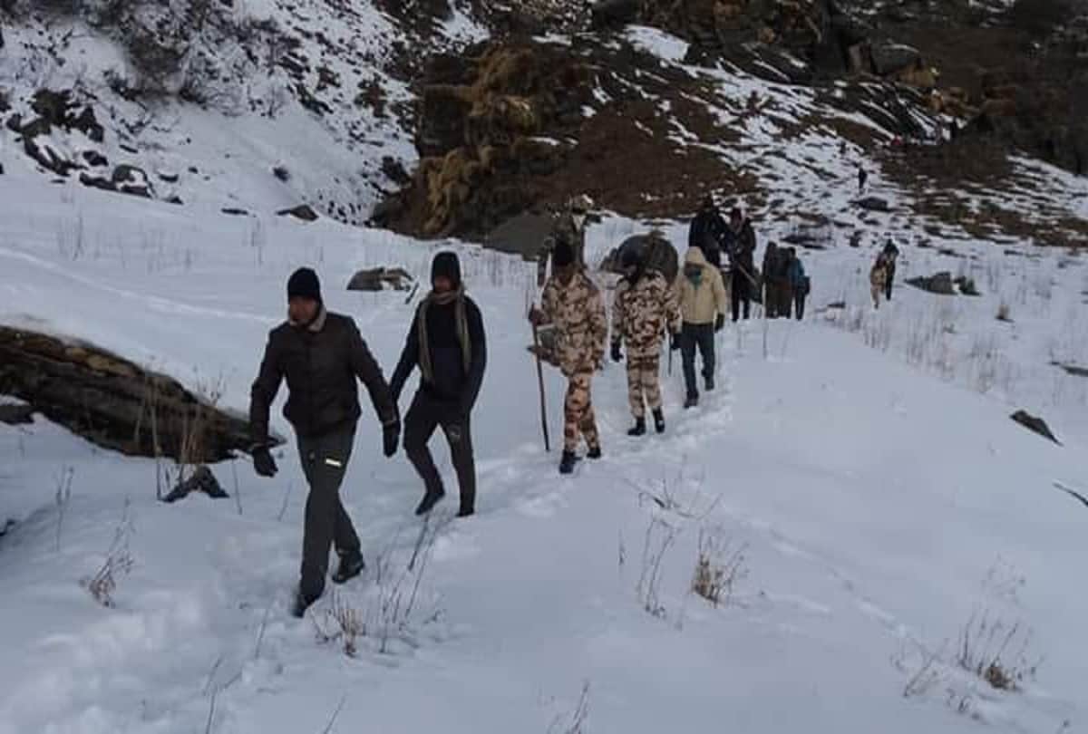 ITBP has rescued missing group of 11 tractors from two days