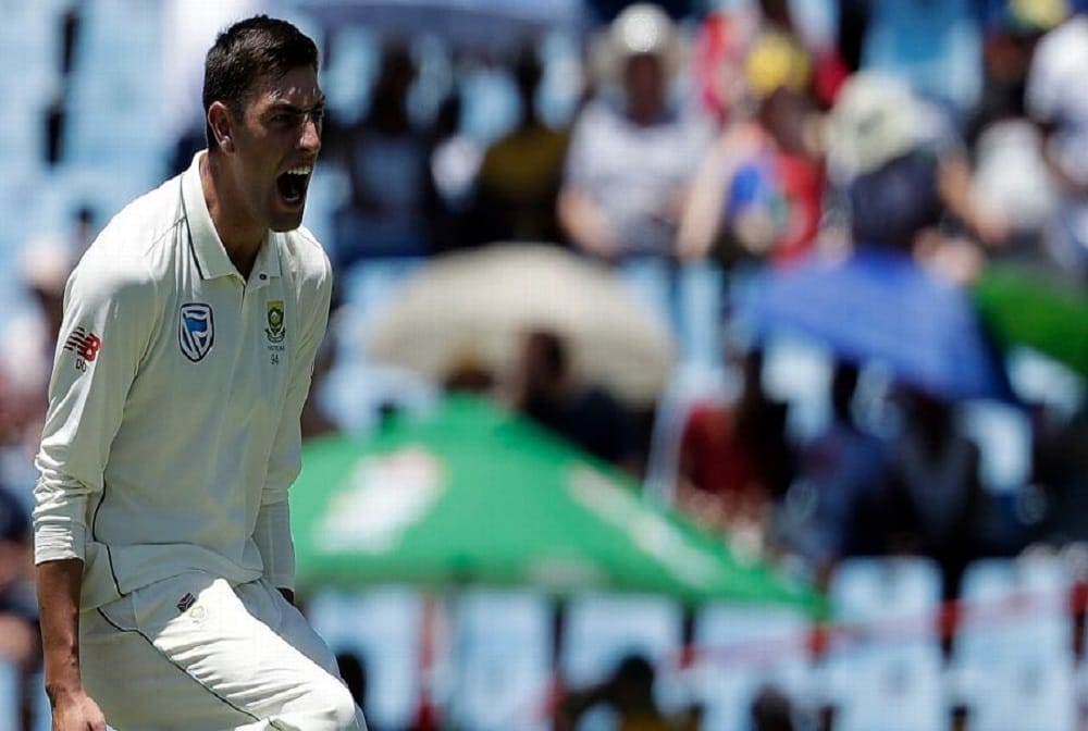 Duanne Olivier takes six wicket against pakistan in first Test day-1 at Centurion