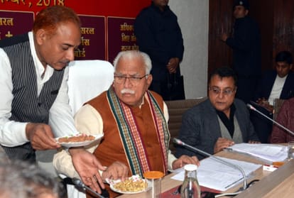 Chief Minister Manohar Lal inaugurates Antyoday saral center in Karnal