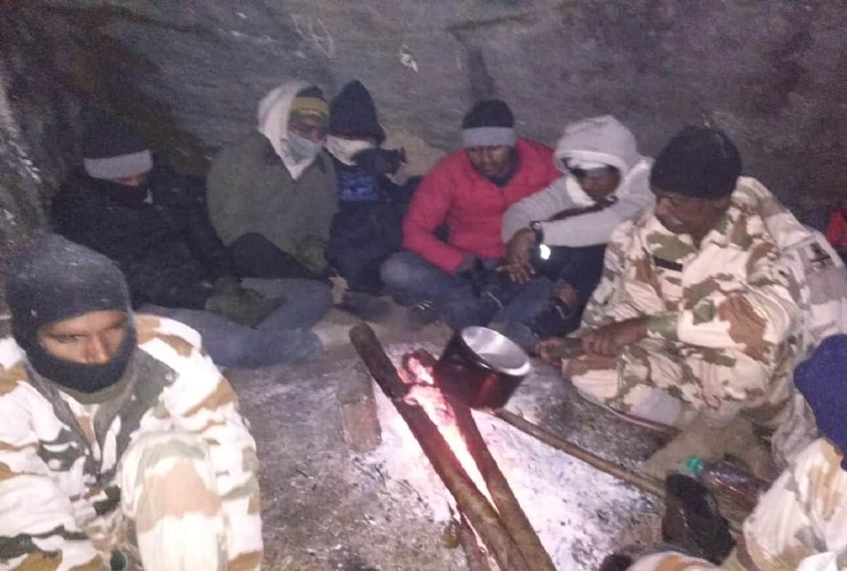 ITBP has rescued missing group of 11 tractors from two days