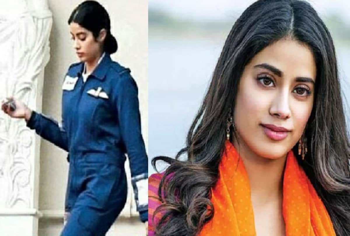 Janhvi plays India first female combat aviator who was posted in Kargil during