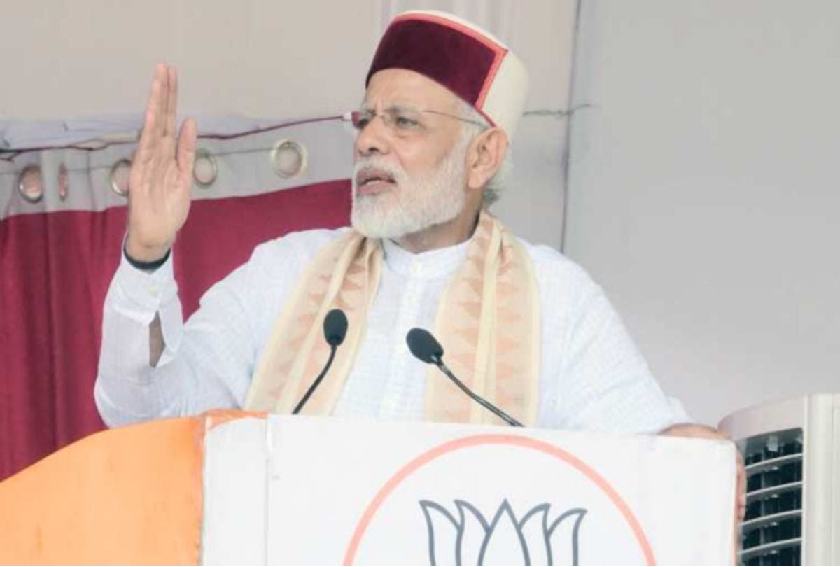 PM narendra modi in dharamshala a step towards 2019 election