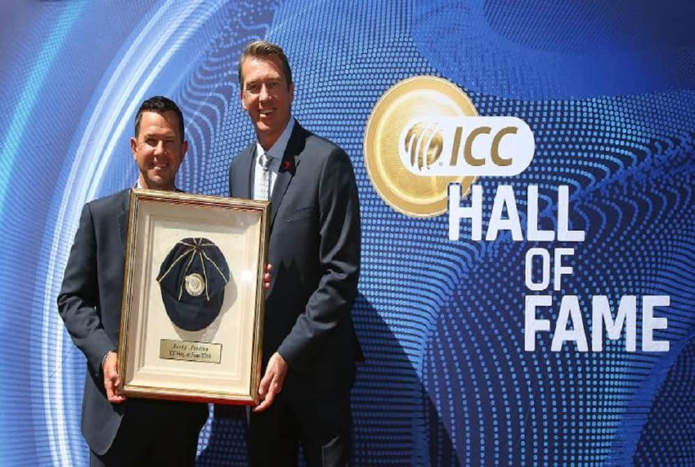 Former Australia captain Ricky Ponting formally inducted into ICC Hall of Fame
