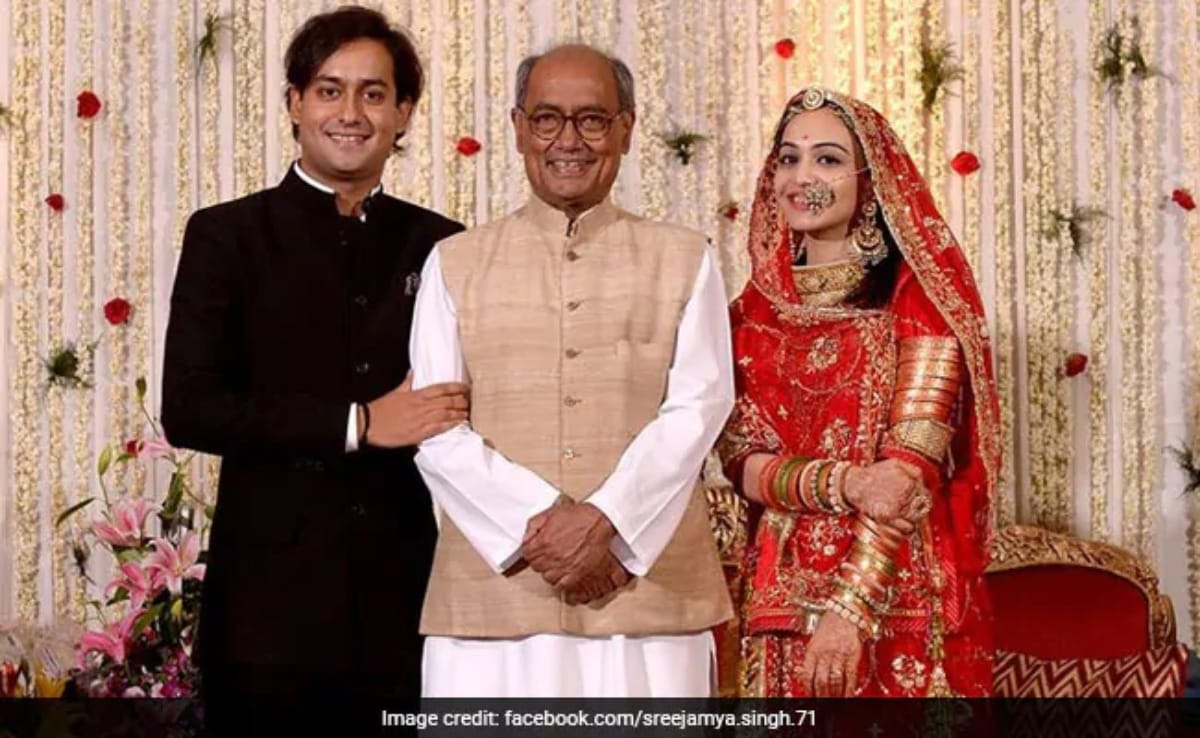 Know about sreejamya singh, daughter in law of digvijay singh