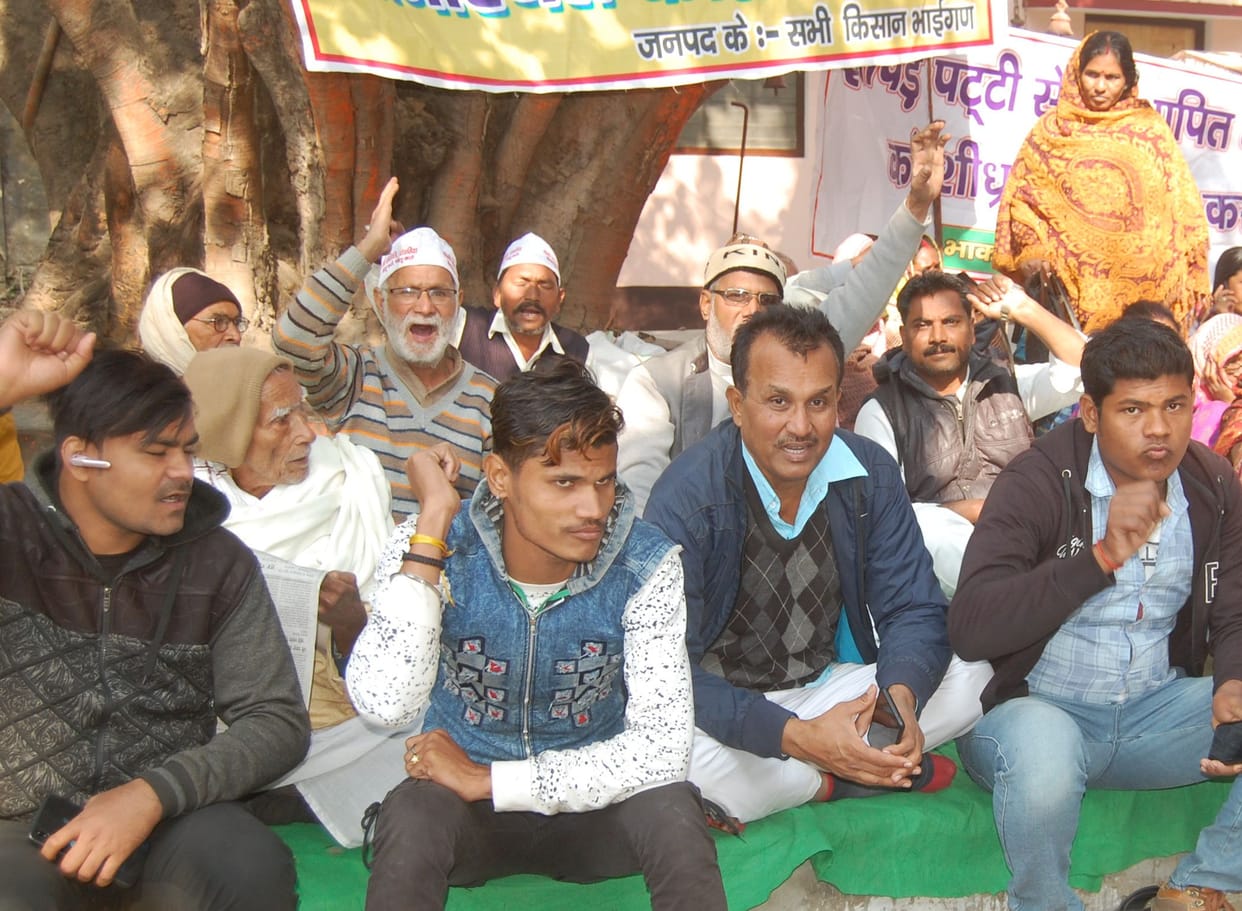 किसानों की समस्या से सीएम ने मुंह मोड़ा