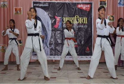 amar ujala aparajita self defense training camp in agra