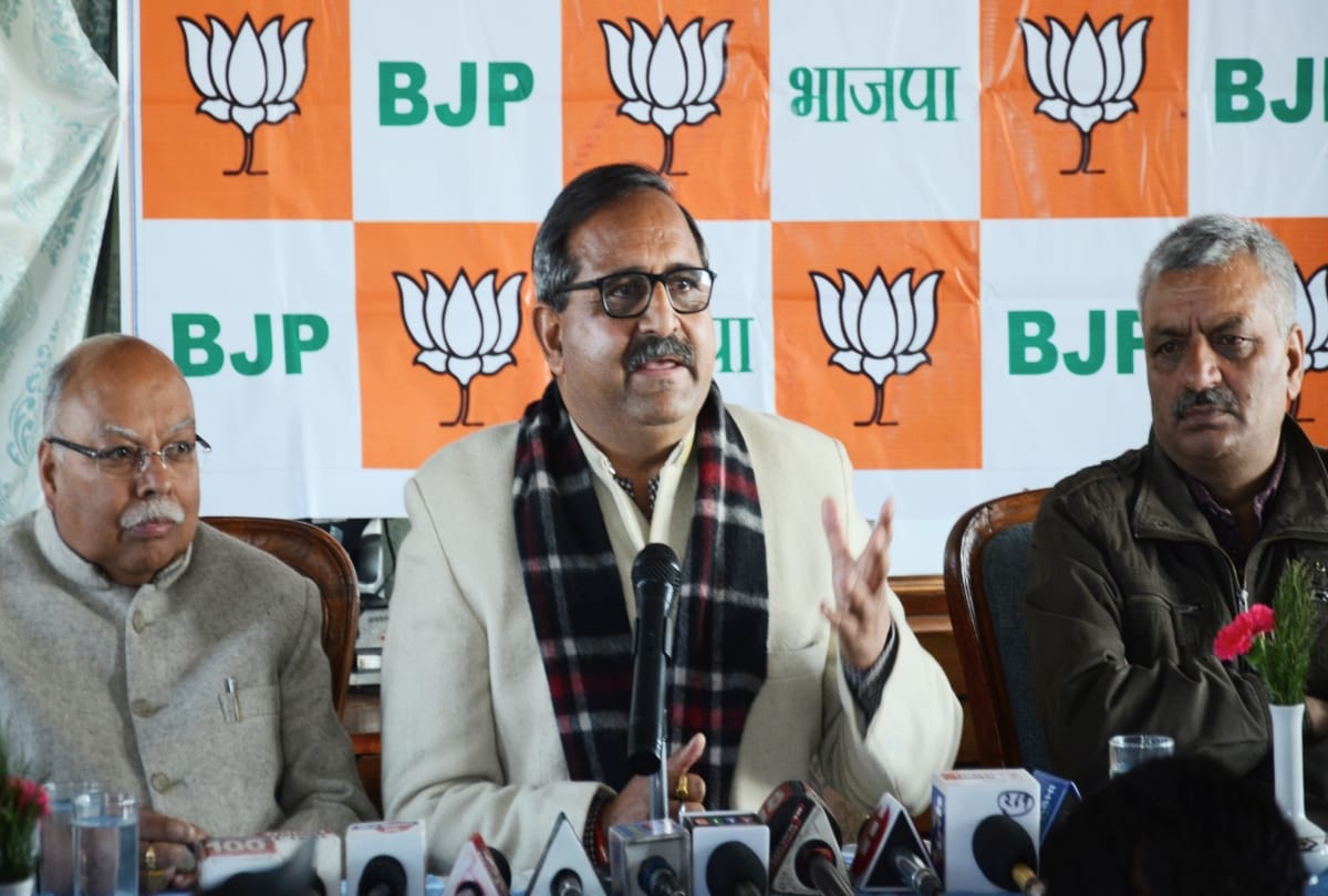 bjp spokesman randhir sharma statement over himachal congress chargesheet