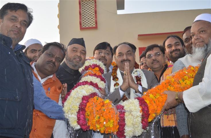 Beautification of railway stations with religious places