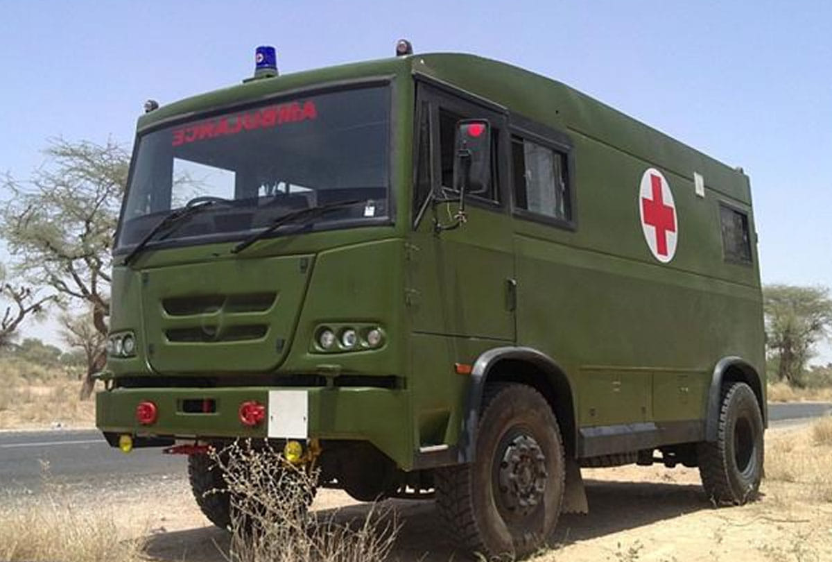 bullet proof ambulance soon to reach border areas for aid in jammu kashmir