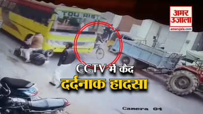 road accident in mathura, man died