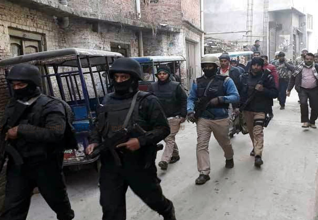 ISIS terrorists, NIA and ATS raid on these places of the city