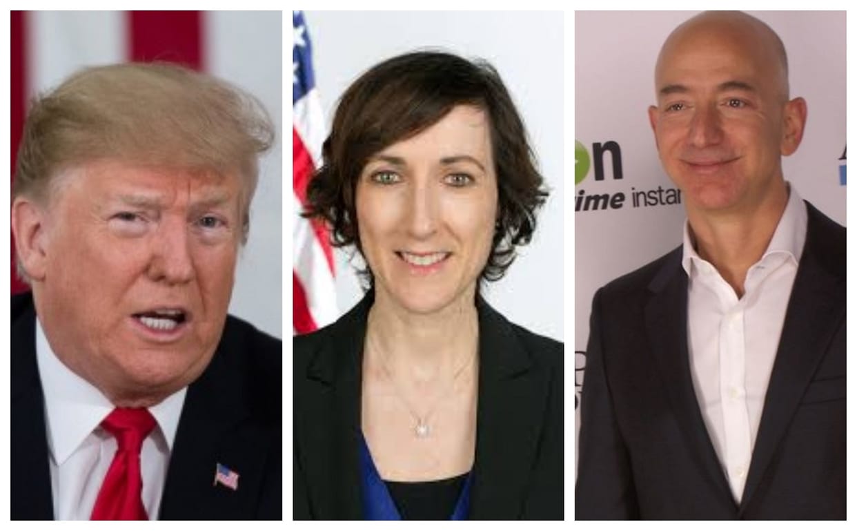 US government dominated by industry Bezos can take 4 lakh crore projects from donald government