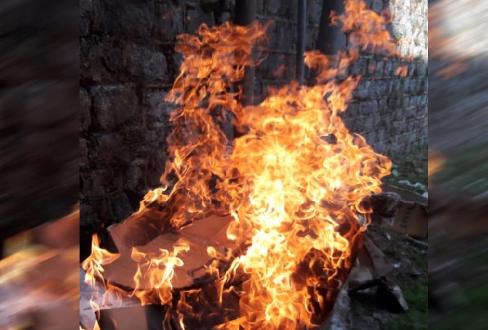 Fire Broke Out in nainital raj bhavan mock drill